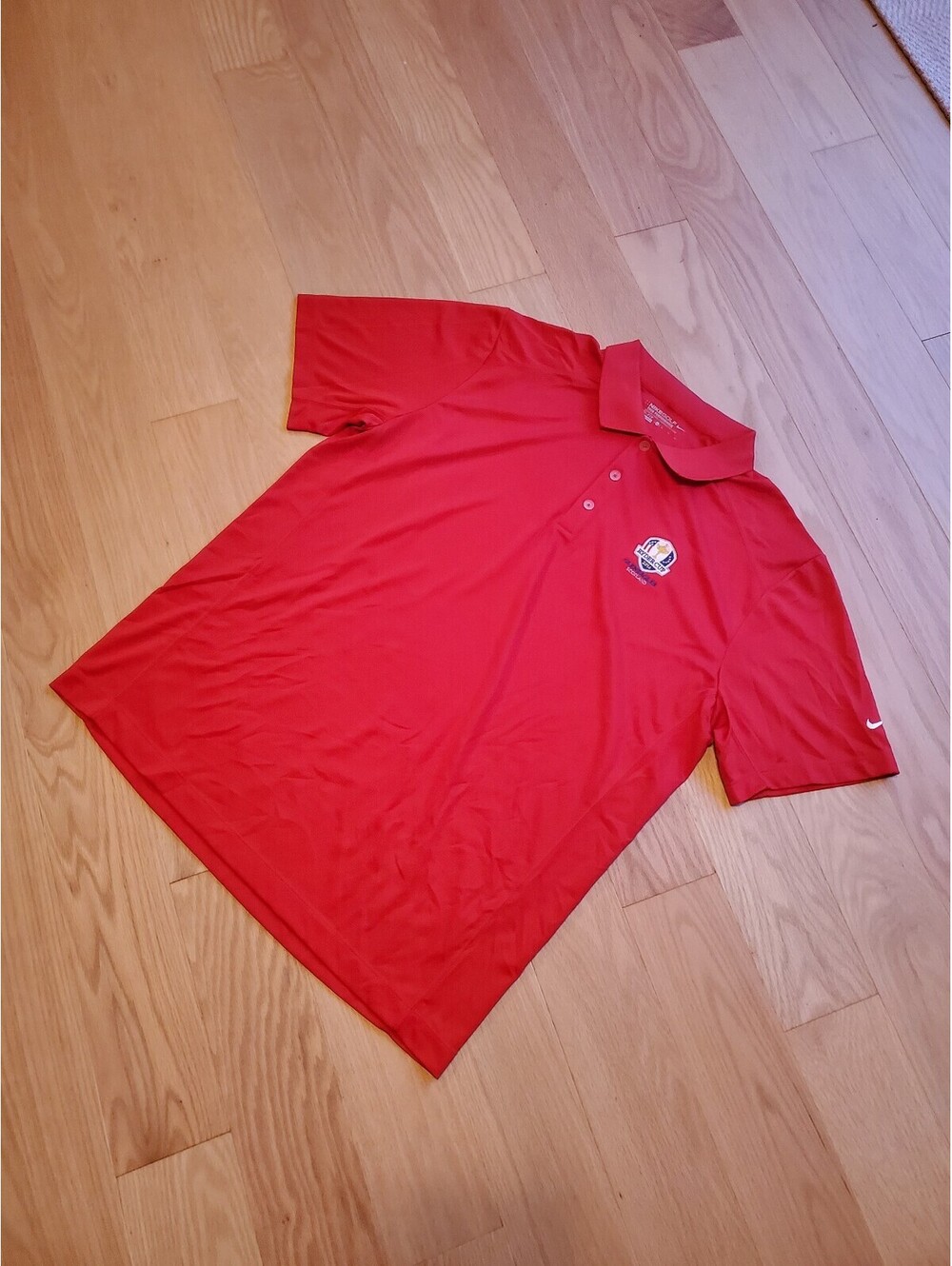 Nike Golf Tour Performance Red Polo Shirt XL